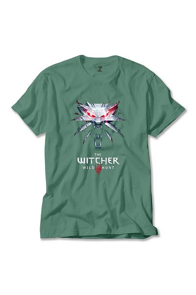 Z zepplin The Witcher Wild Green T-Shirt