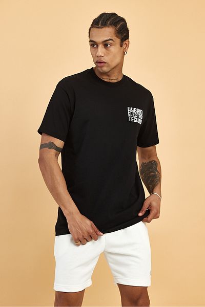 Weyeze Hybrid Electro Techno Printed T-Shirt Af-Y39126Lns
