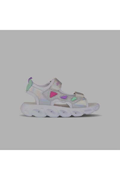 Vicco صندل فيكو هايلدا للفتيات مصنوع من الفيلون - أبيض وفضي