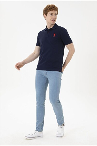 U.S. Polo Assn. Pánské tričko U.S. Polo Assn.Navy Blue Basic