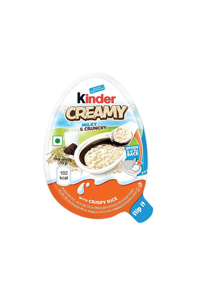 Kinder Creamy Milky & Crunchy With Crispy Rice 19g
