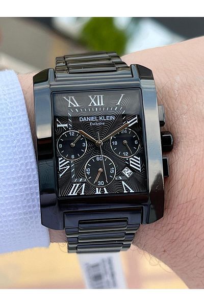 Daniel Klein Steel Band Internal Functions Active 30 Mt Waterproof Men's Wristwatch EDK.1.10679-5