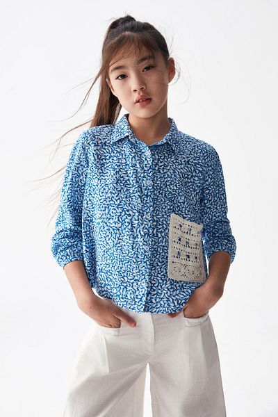 nk kids 36371 CAMASA FATA ARIPI ALBASTRII