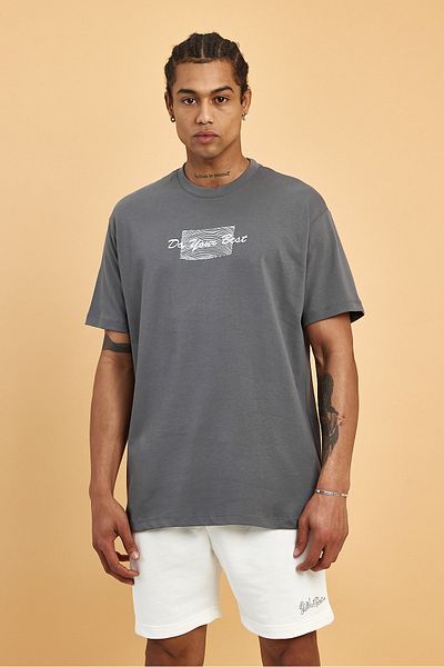 Weyeze Af-Y39132Lns Model - Do Your Best Printed T-Shirt