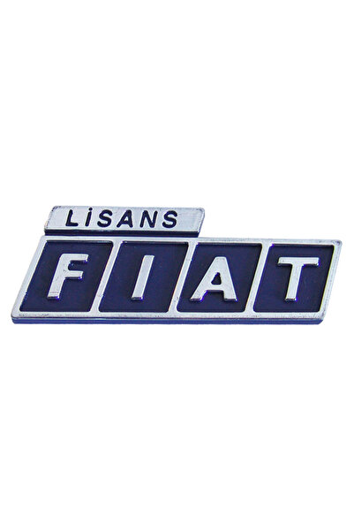 Depar FIAT LİSANS YAZI MAVİ 85005798