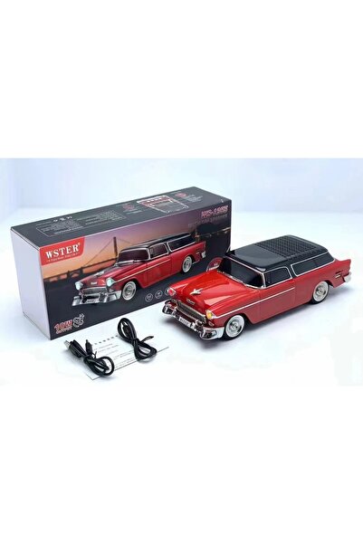 JUNGLEE KLASİK CHEVROLET BEL MODEL ARABA BLUETOOTH HOPARLÖR MP3 MÜZİKÇALAR LE...