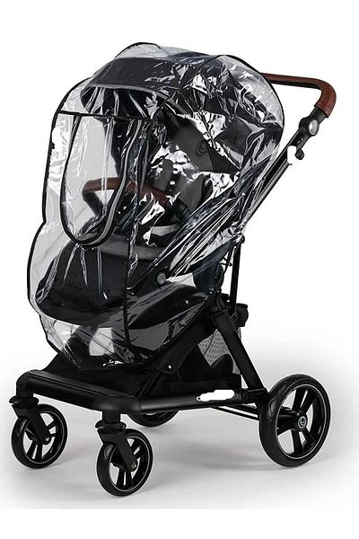 GÜRAY LİFE Lux Zippered Baby Stroller with Opening Window - Rain Cover (Compatible with the Whole Stroller)