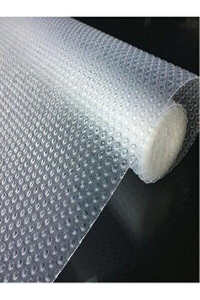 IŞILTI En 45 Cm - Boy 4 M. Şeffaf Kaydırmaz Raf Dolap Çekmece Buzdolabı Buz D...