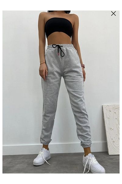 pepule Women's Aerobin Salas Summer Trousers - Comfortable Half Oversize, Elastic Waist