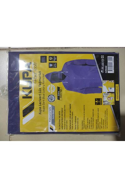 Kupa DARK BLUE LUX XXL Raincoat - Water Resistant, Extra Strong Structure
