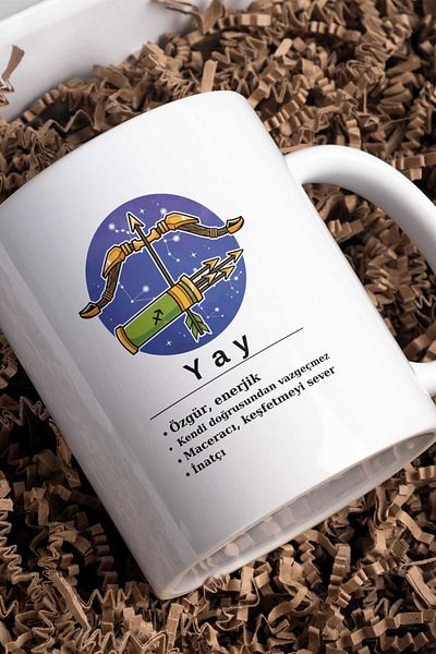 Decorbik New Design Porcelain Mug - Gift and Printed Patterned Mug