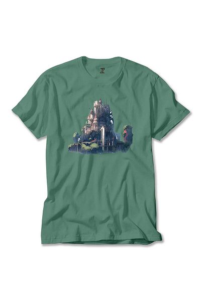 Z zepplin Πράσινο μπλουζάκι Water valley Castle