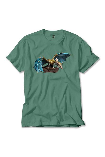 Z zepplin Πράσινο μπλουζάκι Baby Dragon
