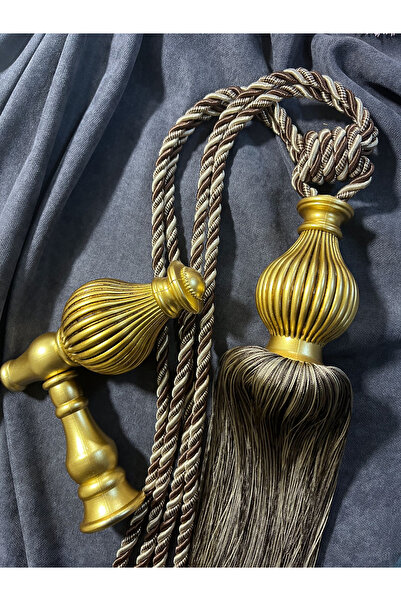 Helezoni Accesoriu pentru perdea Brașoare scurte cu ciucuri pentru perete Brașoare și Renso Set 1 Brașoare - 1 Renso