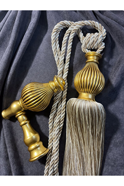 Helezoni Accesoriu pentru perdea Brașoare scurte cu ciucuri pentru perete Brașoare și Renso Set 1 Brașoare - 1 Renso