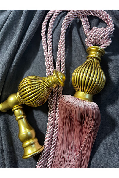 Helezoni Accesoriu pentru perdea Brașoare scurte cu ciucuri pentru perete Brașoare și Renso Set 1 Brașoare - 1 Renso