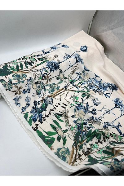 Kumaş Sevdası 145 cm Linen Eni - Double-Sided Watery Patterned Ayrobin Shirt Tunic, Etc Does Not Show Inside