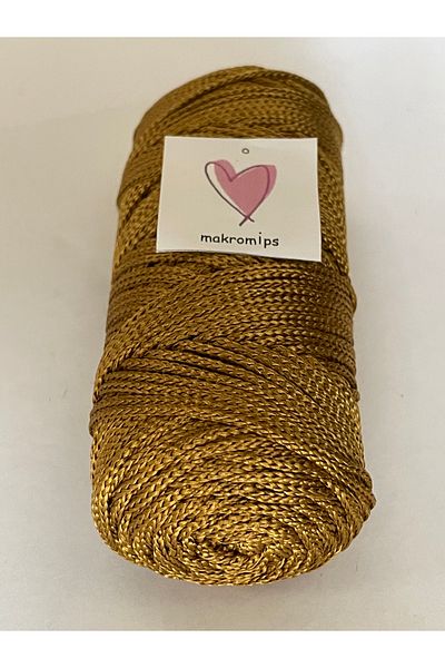 Makromİps 100g 1,5mm Premium Polyester - Μακραμέ Σχοινί Supla Τσάντα Χόμπι Πλεκτό Σχοινί