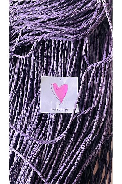 Makromİps Luxury Premium Paper Rope 2mm 50gr Kraft Hand Knitting Rope Gift Packaging Party