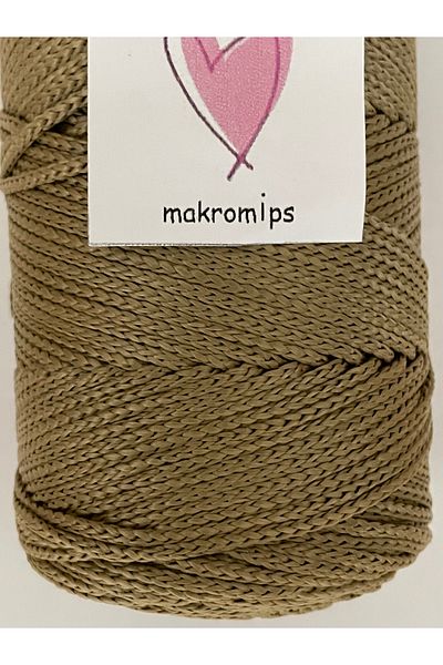 Makromİps 100g 1,5mm Σχοινί Μακραμέ Σουπλά Τσάντα - Premium Πολυεστερικό Χόμπι Πλεκτό Σχοινί