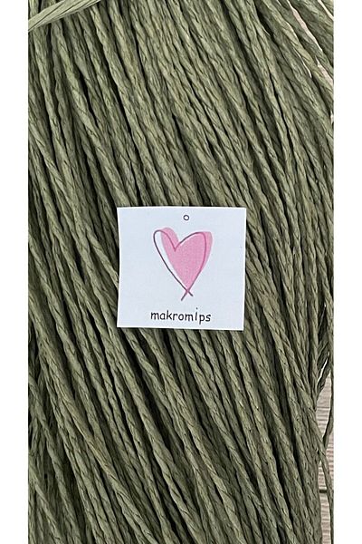 Makromİps LUX PREMIUM Kraft Hob Rope 2 mm 50 gr - Hand Knitted Packaging and Decoration Multi-Purpose
