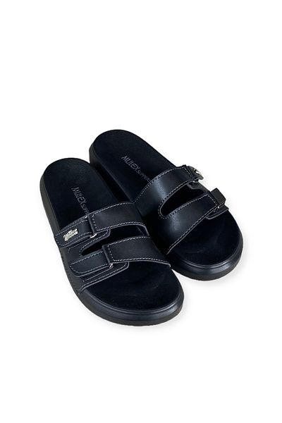 MULEX γυναικεία άνετη σόλα velcro ορθοπεδικές παντόφλες