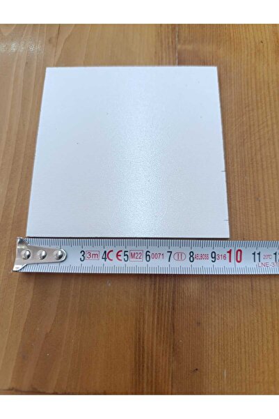 yeditepe osmanlı 10x10 Cm Beyaz Pasta Altlığı ve Çok Amaçlı Dekoratif MDF Pan...