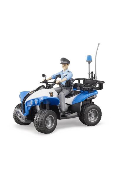 Bruder Atv Polis Aracı Polis Memuru BR63010