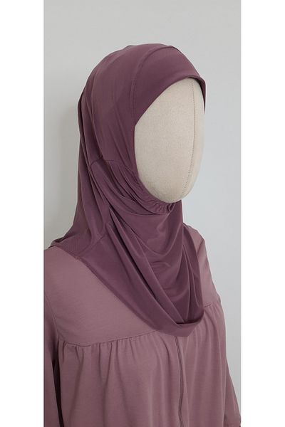 R&S modibone Girl's Practical Headscarf - Age 4-10, Lilac Color
