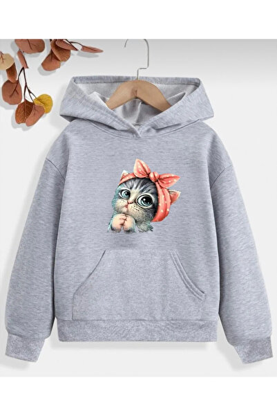 Topçu Çocuk kapüşonlu sweatshirt
