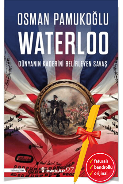 İnkılap Kitabevi Alfa Kalem + Waterloo (Osman Pamukoğlu) -yeni kitap- İnkılap