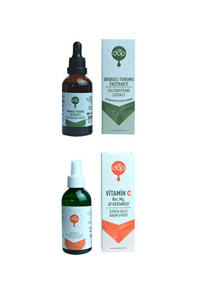 mydop Kd 2'li Set Brokoli Tohumu ve Vitamin C Sprey Prof. Dr. Mükerrem Şahin