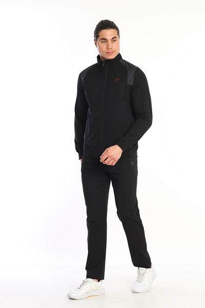 NEED LİFE Comfortable Fit Men's Tracksuit Set - Hooded, Zippered Pockets