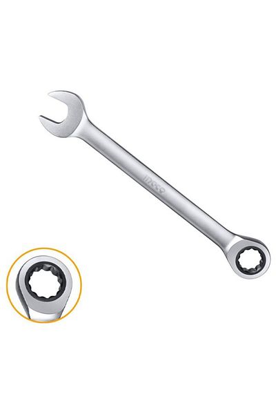 Ingco 6mm Width Industrial Combined Ratchet Wrench