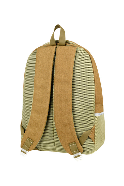 barberri Σχολική και καθημερινή χρήση - Σακίδιο πλάτης από καμβά με πολλαπλές θήκες