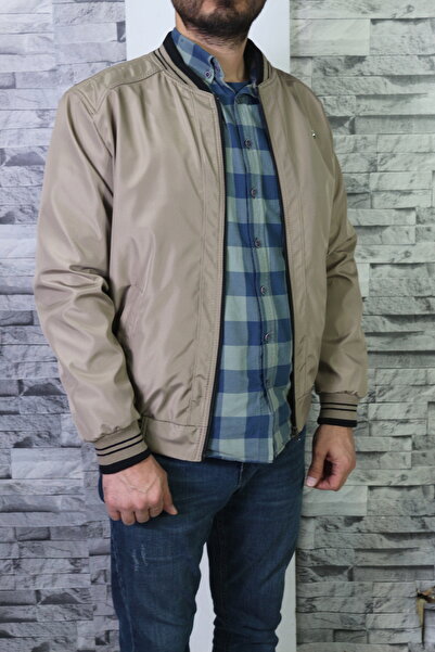 Bilgiçler erkek yazlık mont klasik kesim