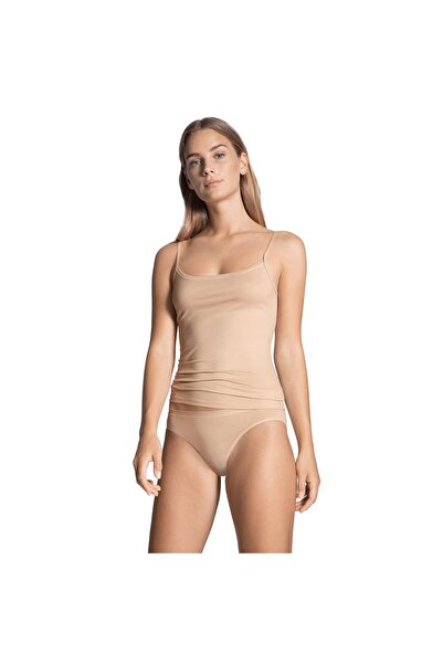 Calida Damen Spaghettitop - Natural Comfort, Unterhemd, Top, Jersey, einfarbig
