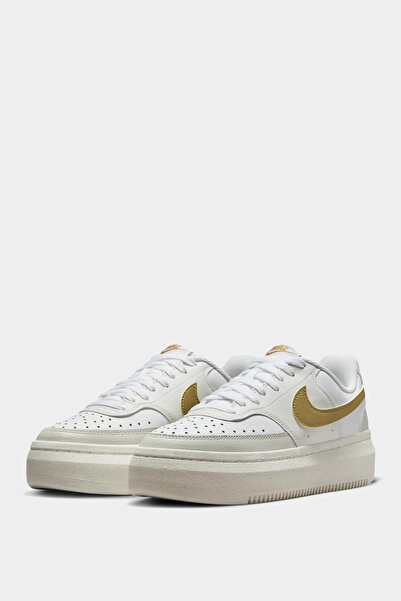 Nike Court Vision Alta Dz5394-100 Kadın Ayakkabı (Dar Kalıp 1 Beden Büyük Alınız