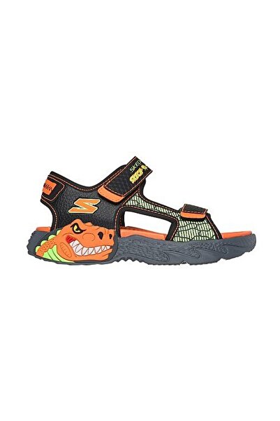 SKECHERS زخرفة على شكل حيوانات بتصميم مقطوع بشكل مستدير للتزلج