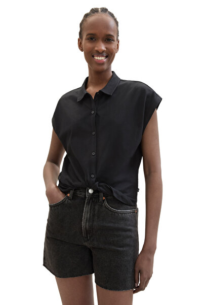 Tom Tailor Denim T-shirt με twist λεπτομέρεια