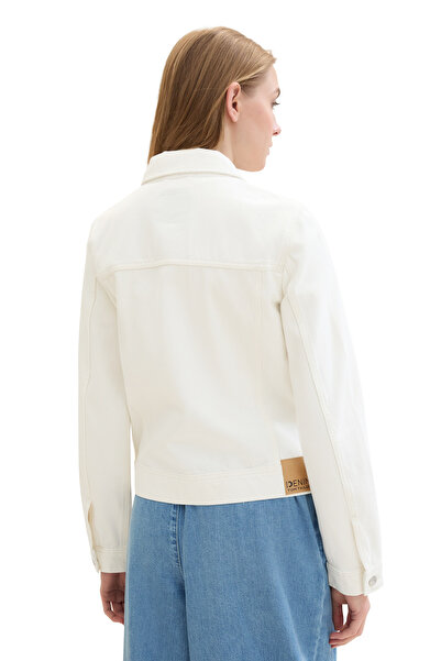 Tom Tailor Denim ecru denim jacket