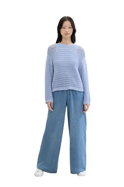 Tom Tailor Denim pulovr s otevřenou strukturou