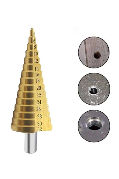 isgstore Main Shop Kademeli Matkap Ucu Metal Sac Delme 4-32 Mm M-1571