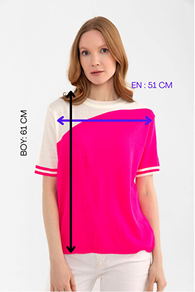 GND Asymmetric Two-Piece Women's T-shirt with Sleeve Detail