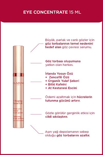 Clarins V Shaping Facial Lift Eye Cream 15 Ml