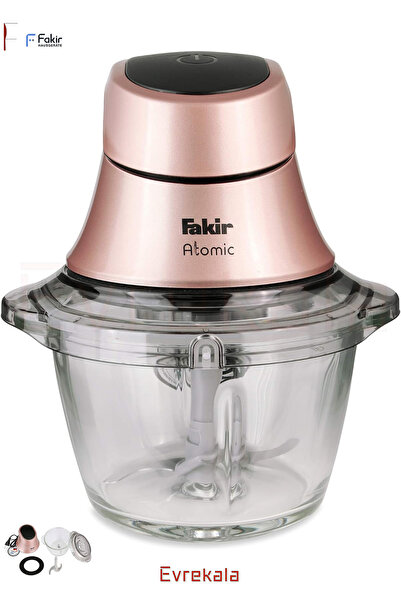 Fakir Evrekala Cam Rondo Fakir Doğrayıcı -Yetkili Evrekala Shop- Rose 600 W 1 Lt