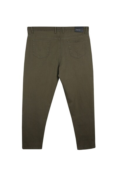 marufshop Lycra Canvas Pants Soil Suitable For Male Plus Size 110 Weight-172 Weight