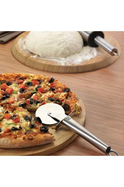 KORKMAZ Stainless Steel Pizza Slicer / 18/10 CR-NI