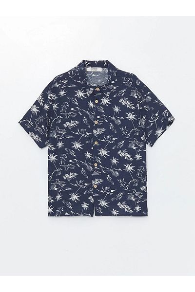 LC Waikiki LCW детска риза с къс ръкав за момче