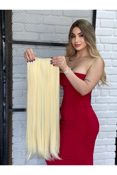 Peruk Avm Luxury Platin Yarımay+2 Yan Çıtçıt